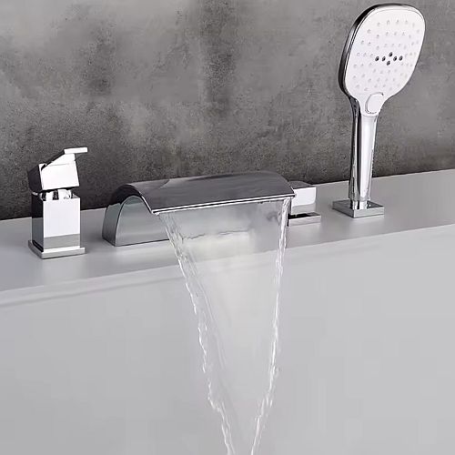 Merano kád szélére szerelhető csaptelep - 4 részes